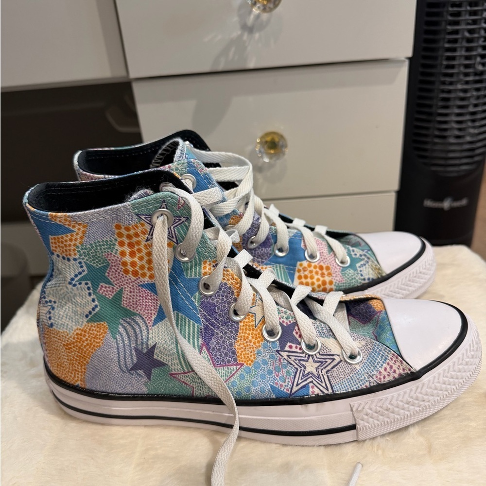 New Converse All Star Chuck Taylor Colorful Patterned High-Top Sneakers